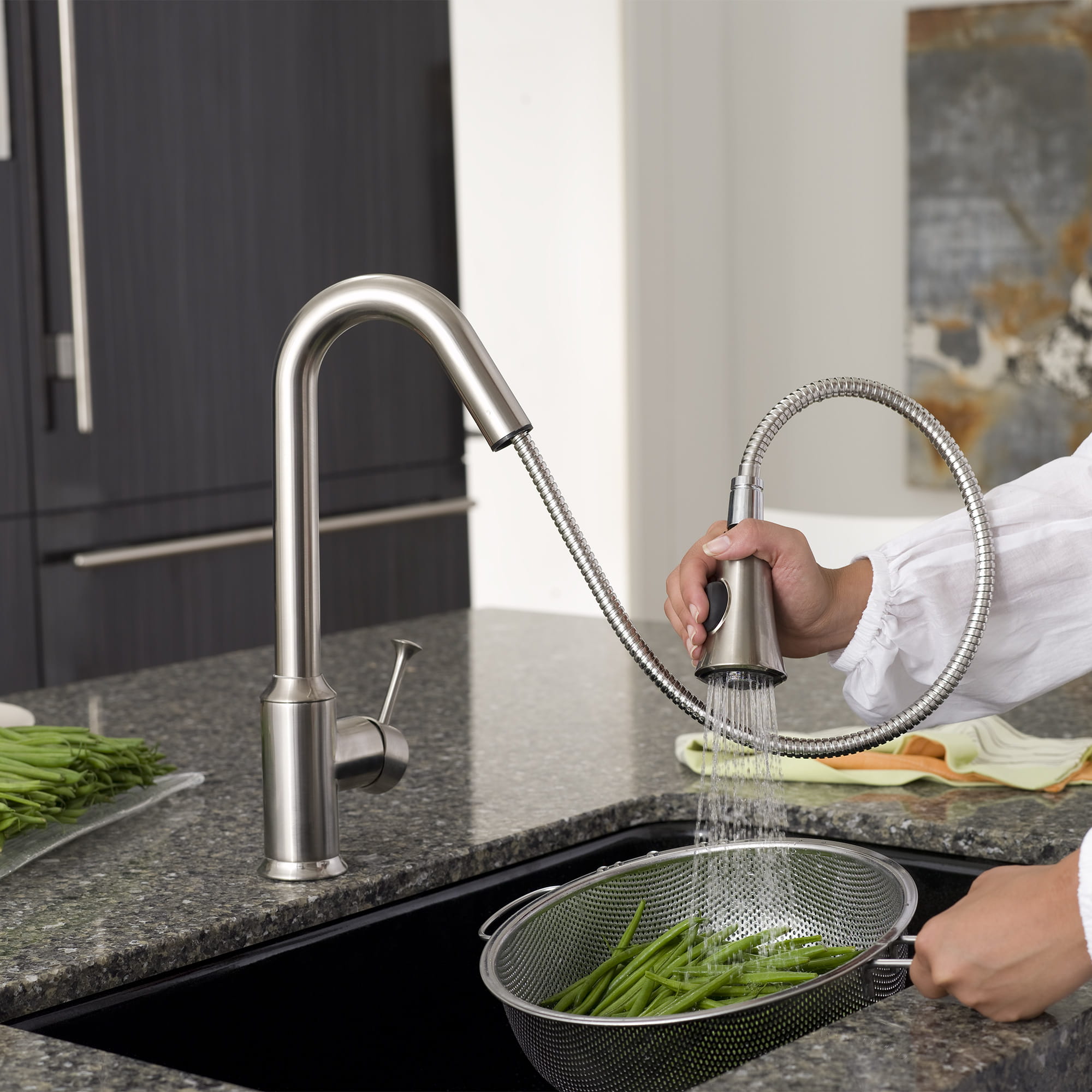 Pekoe® Single-Handle Pull-Down Dual-Spray Kitchen Faucet 2.2 gpm/8.3 L/min